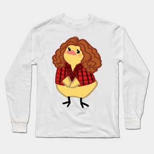 Cutie Redhead Birdblob Long Sleeve T-Shirt